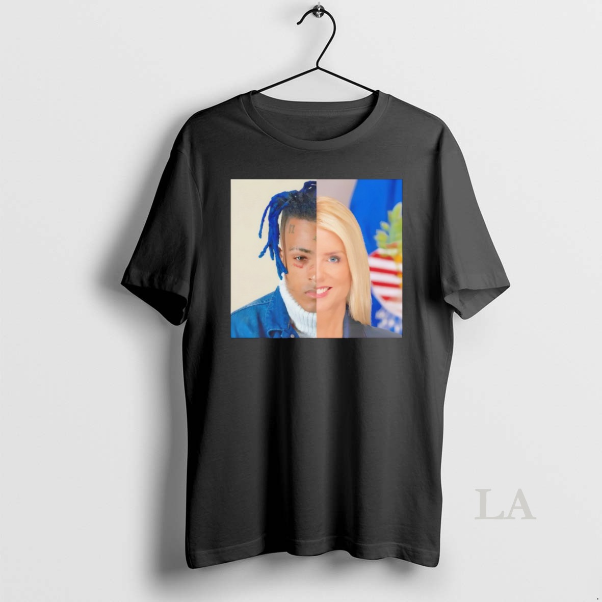 Original Xxxtentacion X Pam Bondi Half Face Vintage Shirt