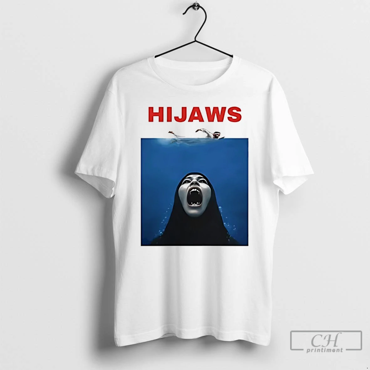 Premium Hijaws India Paws Shark Movie Parody T Shirts Sweater Hoodie
