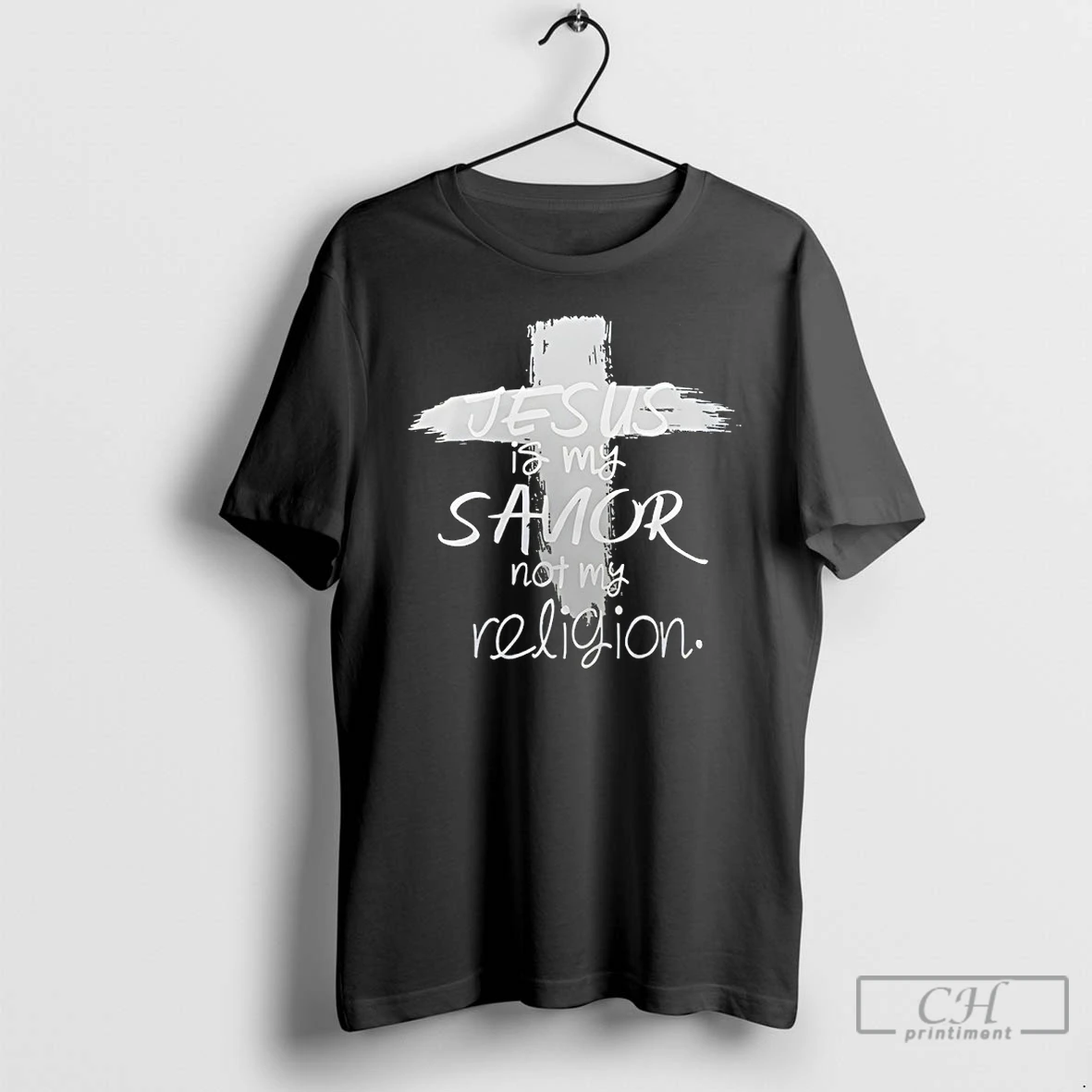 Premium Jesus Is My Savior Not My Religion T Shirts Sweater Hoodie