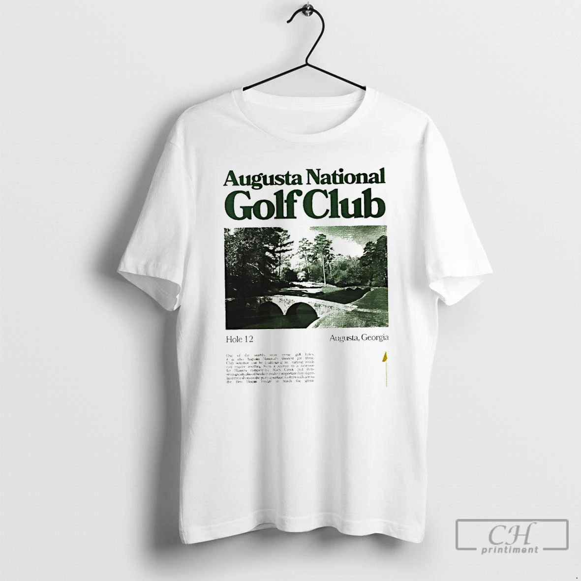 Premium The Masters Augusta National Golf Club Hole 12 T Shirts Sweater Hoodie