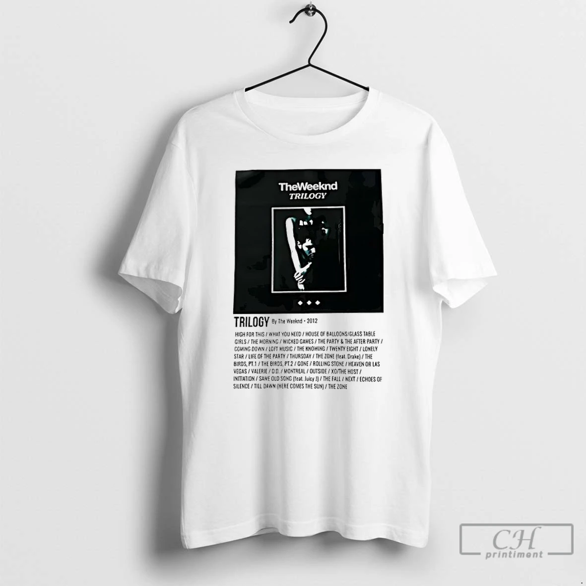Premium Trilogy By The Weeknd 2012 Full Album T Shirts Sweater Hoodie
