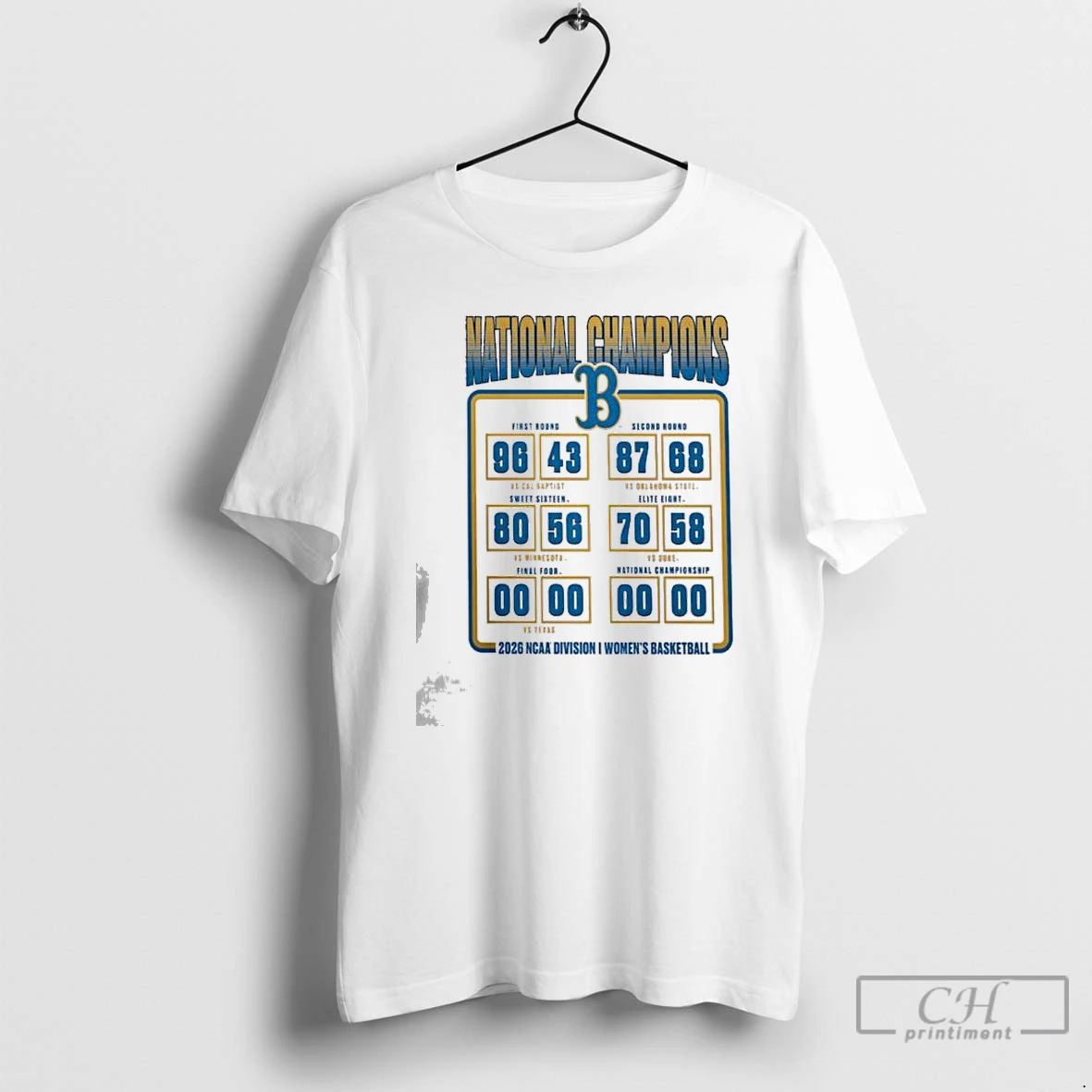 Premium Ucla Bruins 2026 Ncaa Womens Basketball National Champions Schedule T Shirts Sweater Hoodie