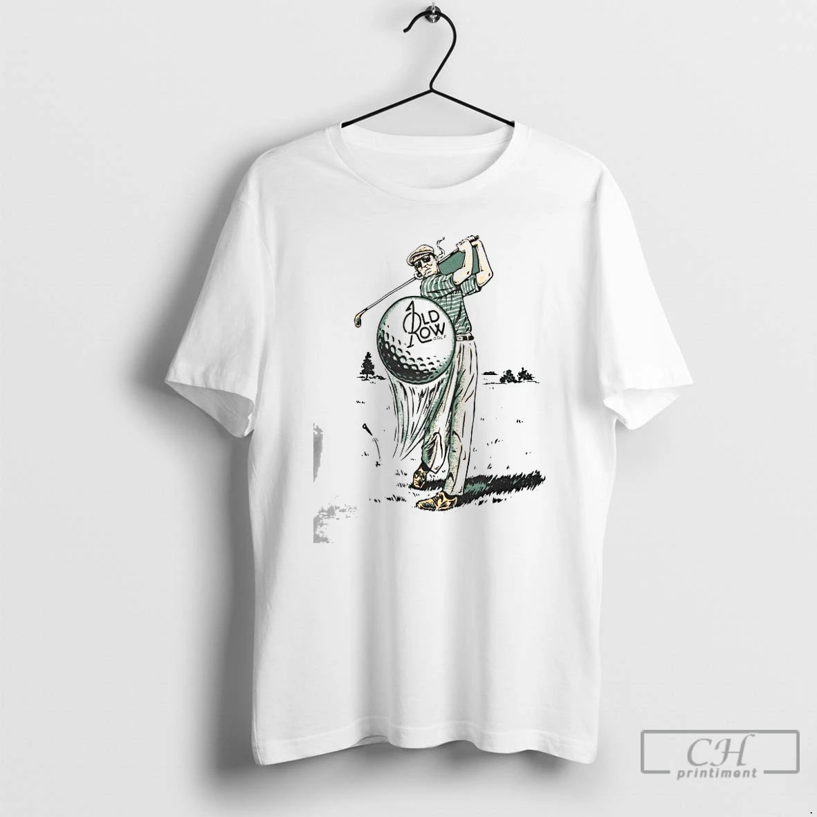 Premium Vintage Golfer T Shirts Sweater Hoodie