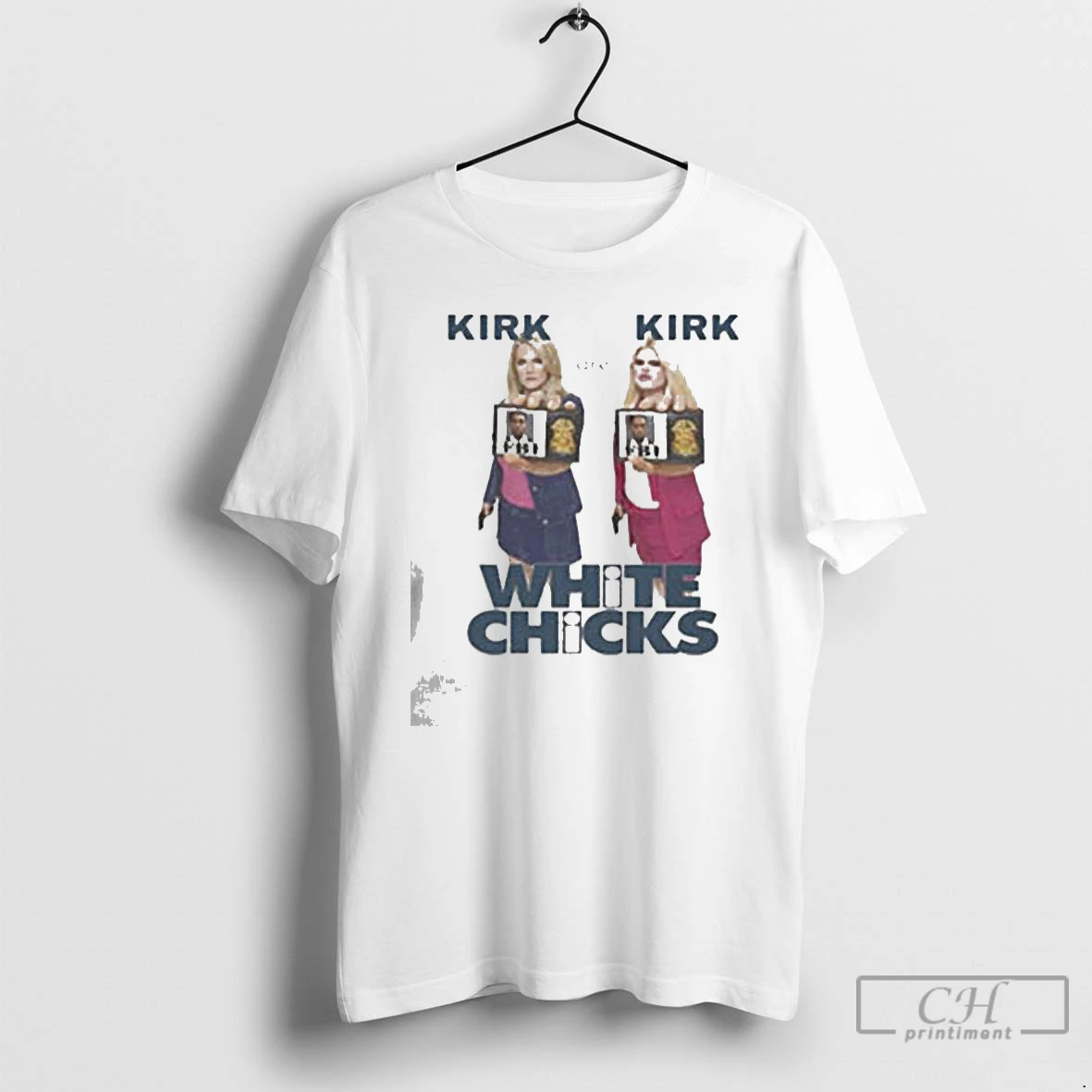Premium White Chicks Druski Erika Kirk Parody T Shirts Sweater Hoodie