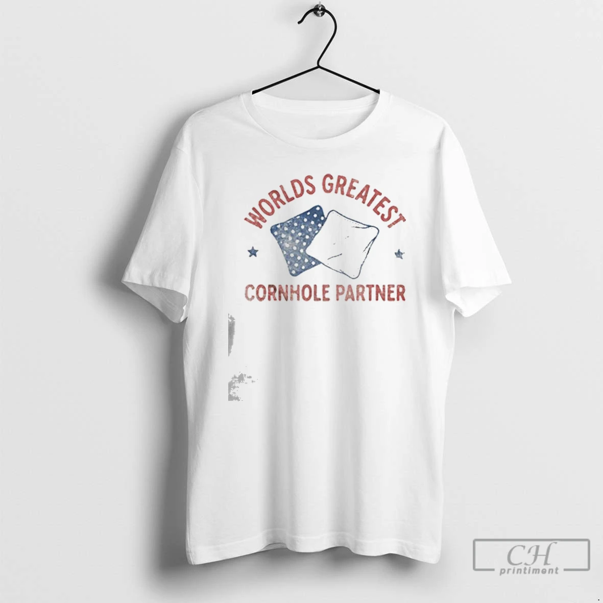 Premium Worlds Greatest Cornhole Partner T Shirts Sweater Hoodie