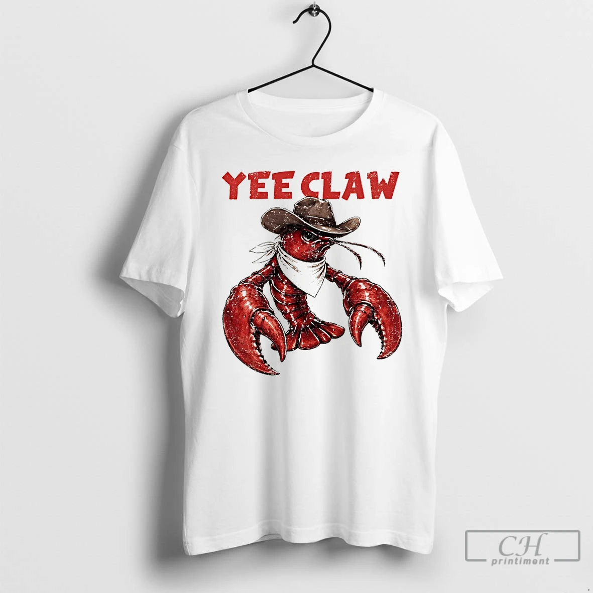 Premium Yee Claw Lobster Cowboy Meme T Shirts Sweater Hoodie