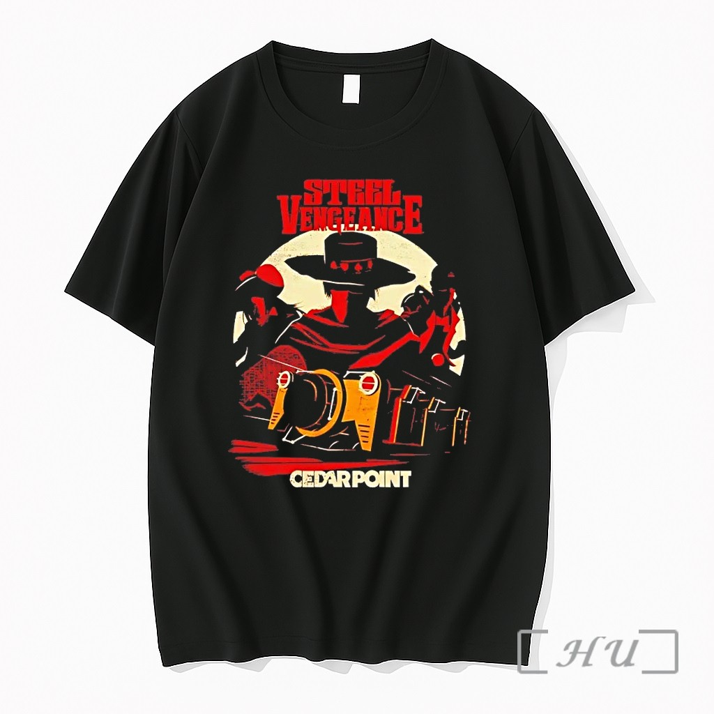 Blackjack Chess And Digger Cedar Point Steel Vengeance Character Tshirts Sweater Hoodie