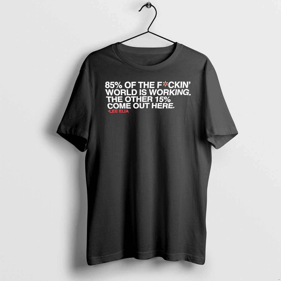 Chicago Cubs 85 Percent Of The Fckin World Is Working The Other 15 Percent Come Out Here Lee Elia Tshirts Sweater Hoodie