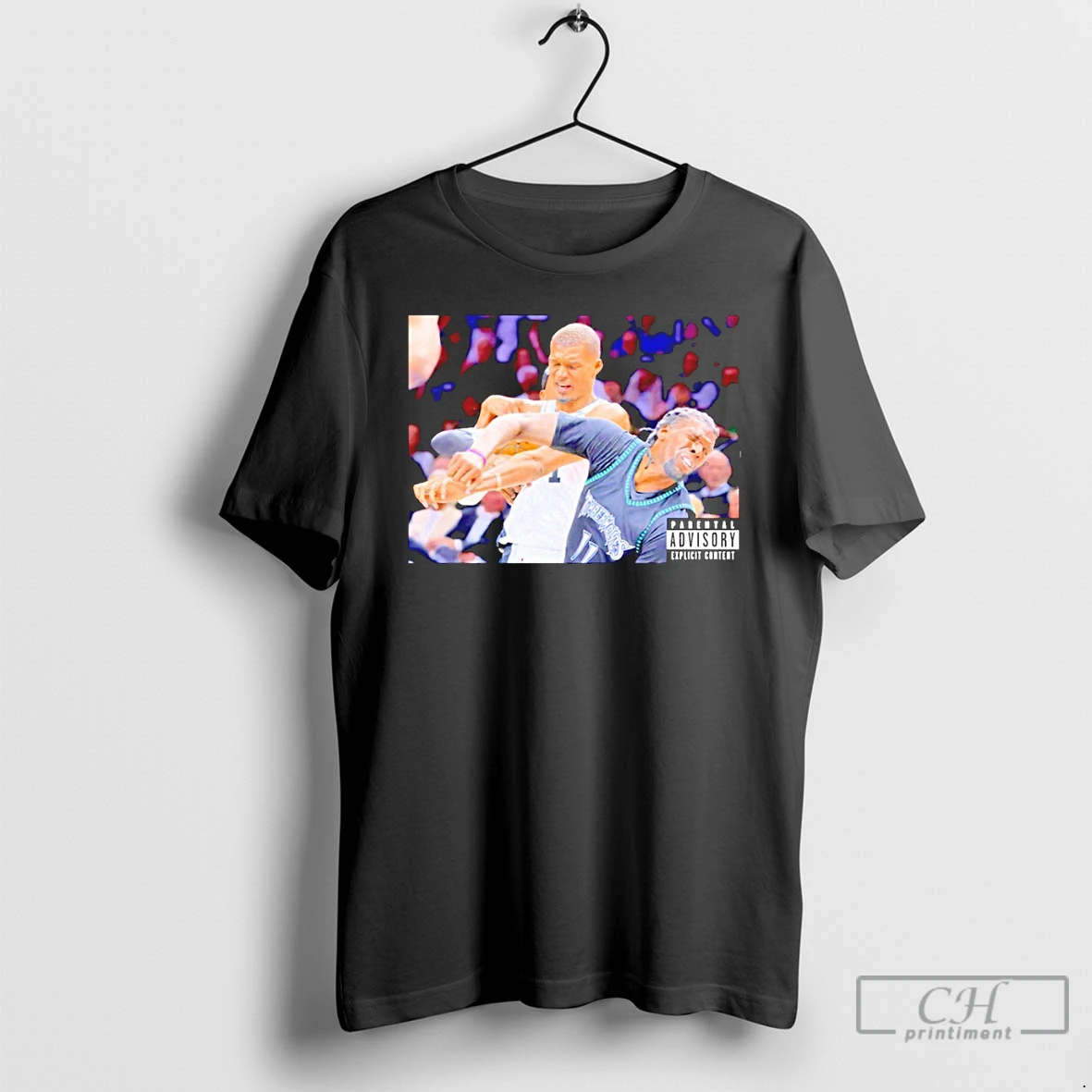 Classic 08xybksq Wembys Elbow On Naz Reid Victor Wembanyama And Naz Reid Nba Playoffs T Shirts Sweater Hoodie
