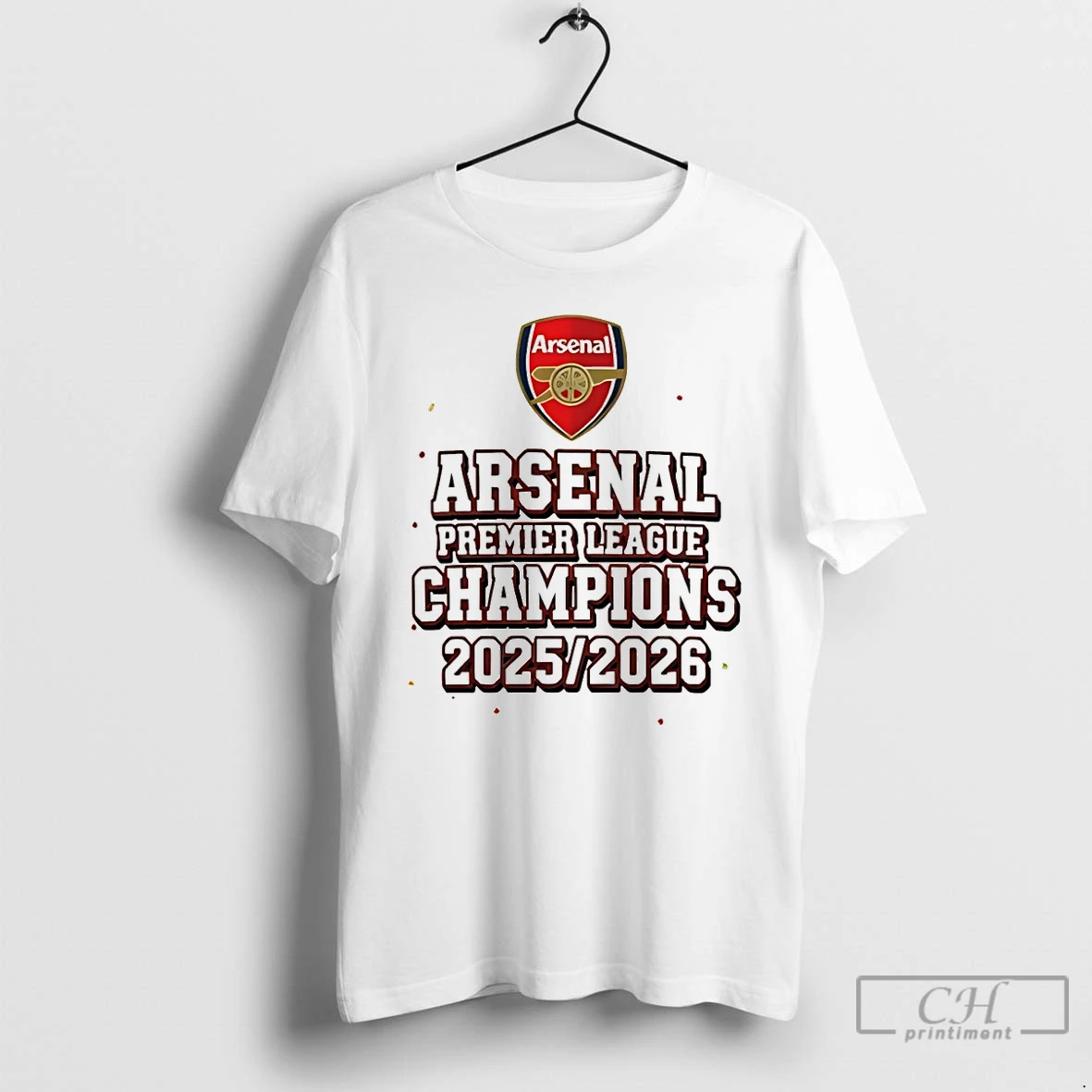 Classic Awzr6am1 Arsenal Fc Premier League Champions 2025 2026 Logo T Shirts Sweater Hoodie