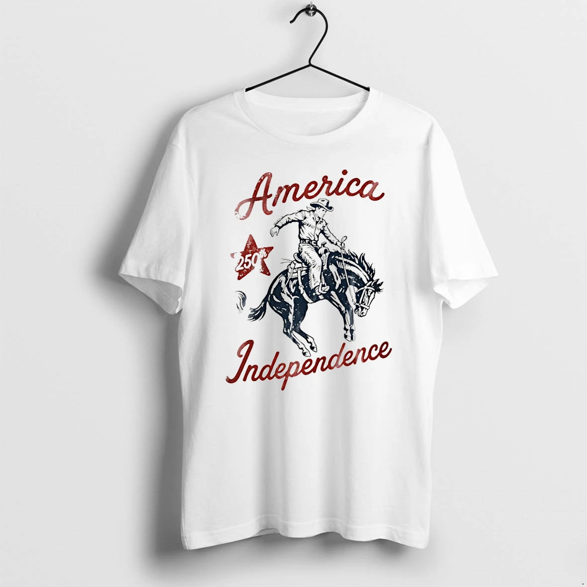 Classic America Independence Cowboy Usa 250th Anniversary Independence Day Shirts Sweater Hoodie