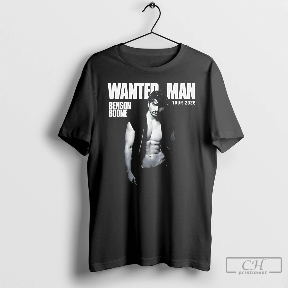 Classic Benson Boone Wanted Man Tour 2026 Vintage T Shirts Sweater Hoodie