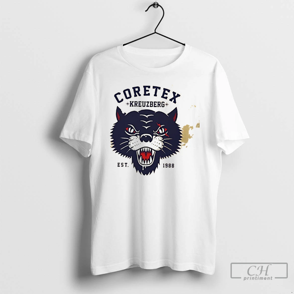 Classic Coretex Records Panther Pin Est 1988 T Shirts Sweater Hoodie