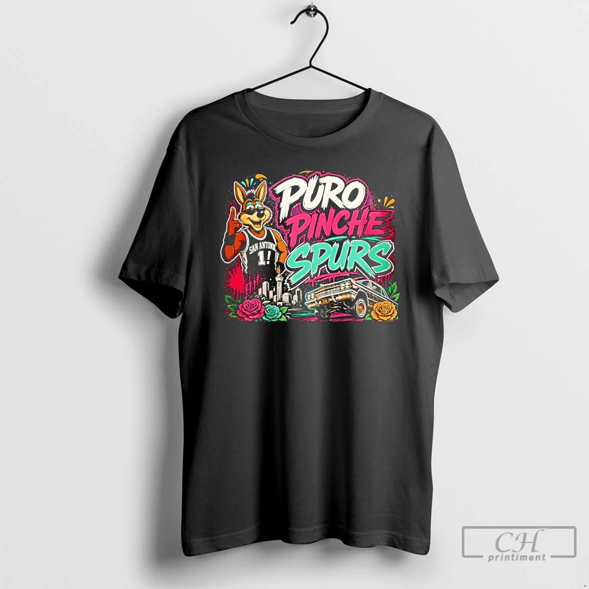 Classic Coyote Puro Pinche Spurs San Antonio Spurs Basketball Nba 2026 T Shirts Sweater Hoodie