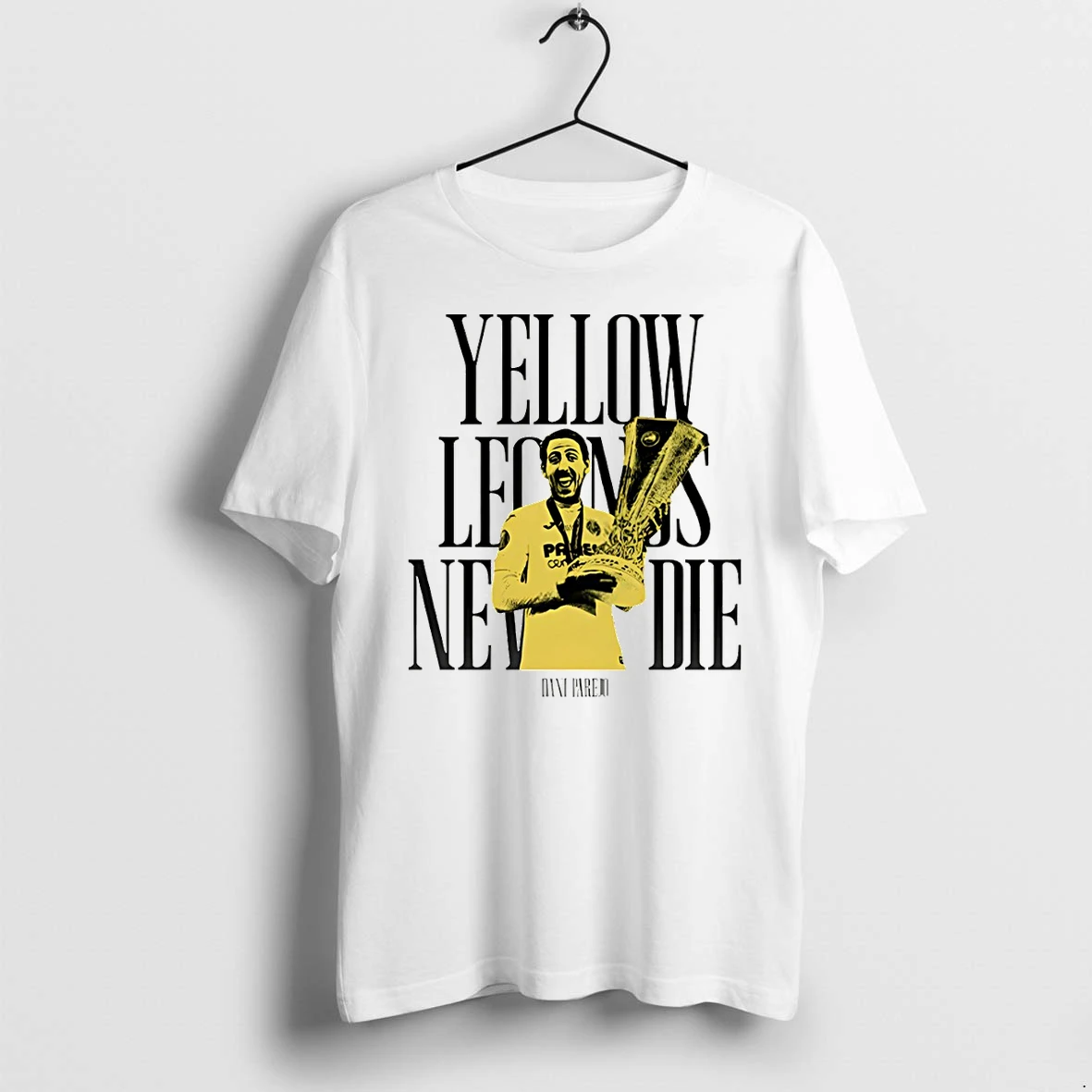 Classic Dani Parejo Villarreal Uefa Europa League Yellow Legends Never Die Shirts Sweater Hoodie
