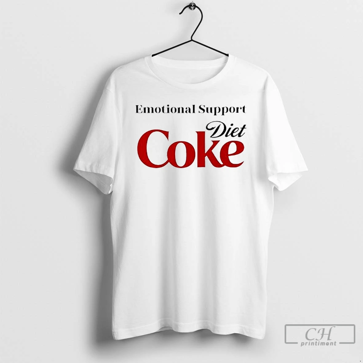 Classic Emotional Support Diet Coke Logo Funny T Shirts Sweater Hoodie