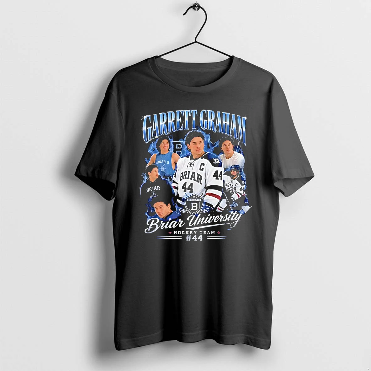 Classic Garrett Graham Briar University 44 Hockey Team Graphic Shirts Sweater Hoodie