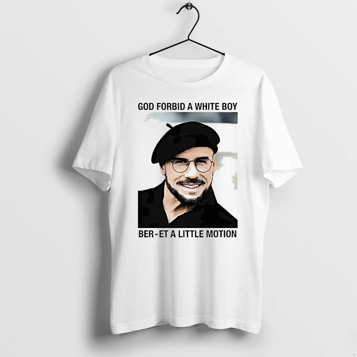 Classic God Forbid A White Boy Beret A Little Motion Shirts Sweater Hoodie