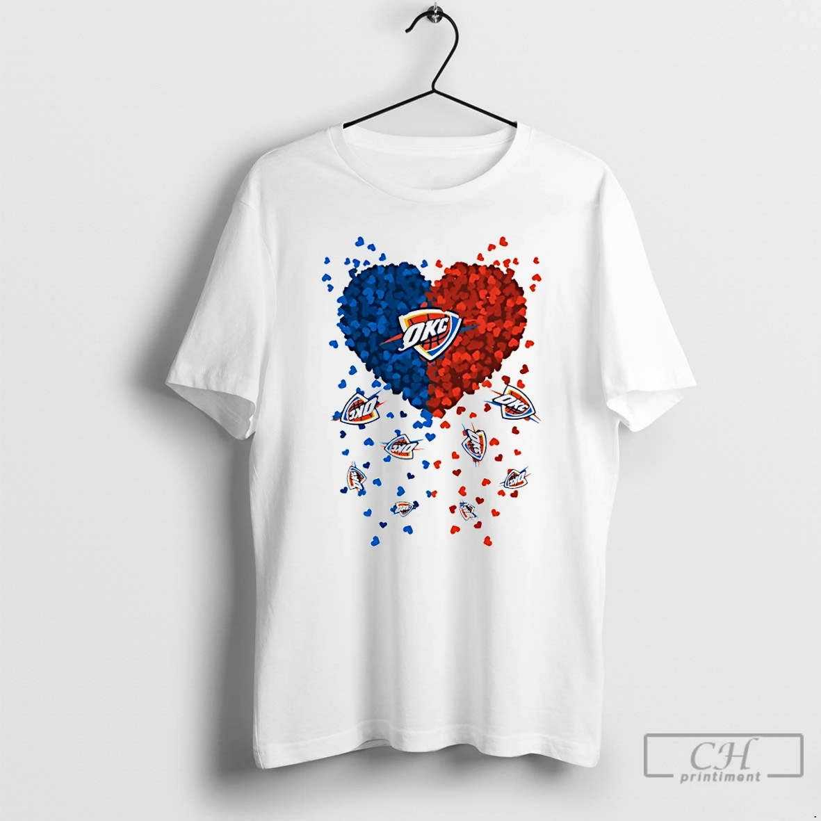 Classic Heart Of Oklahoma City Thunder Basketball Nba 2026 T Shirts Sweater Hoodie