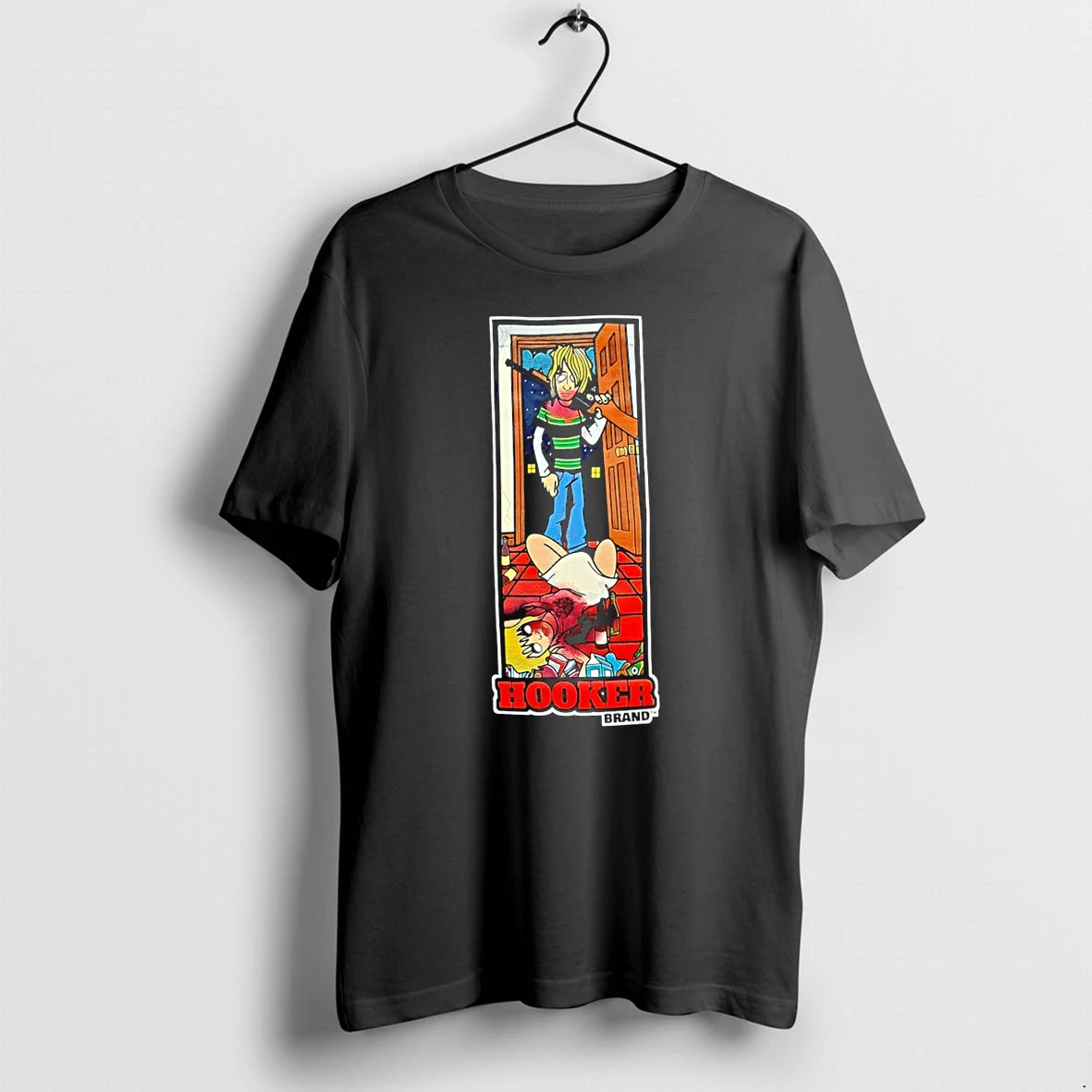 Classic Hooker Brand Kurts Revenge Cartoon Shirts Sweater Hoodie