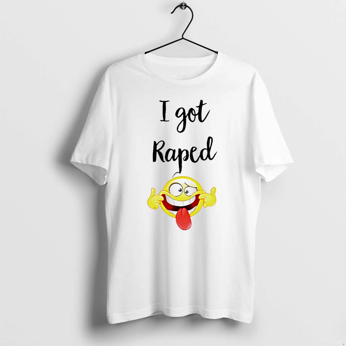 Classic I Got Raped Icon Funny Meme Shirts Sweater Hoodie