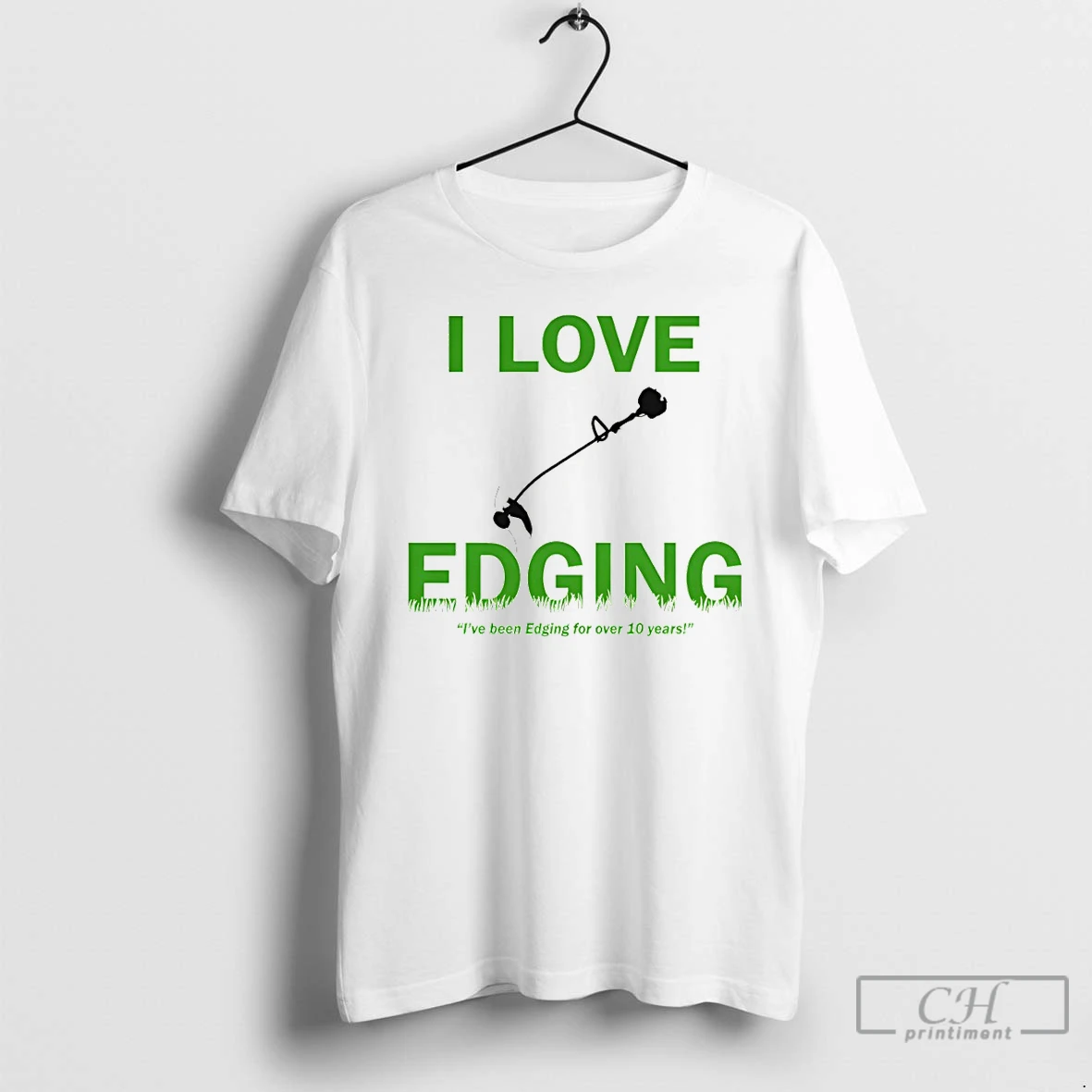 Classic I Love Edging Ive Been Edging For Over 10 Years T Shirts Sweater Hoodie