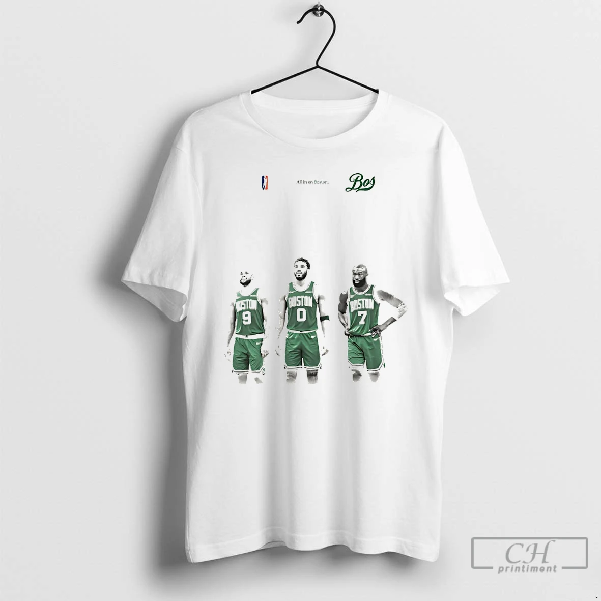 Classic Jayson Tatum Jaylen Brown Derrick White Boston Celtics Nba Finals Season 2026 All In On Boston T Shirts Sweater Hoodie