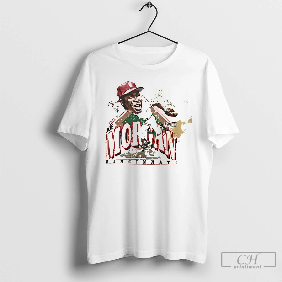 Classic Joe Morgan Cincinnati Bruce Stark Collection T Shirts Sweater Hoodie