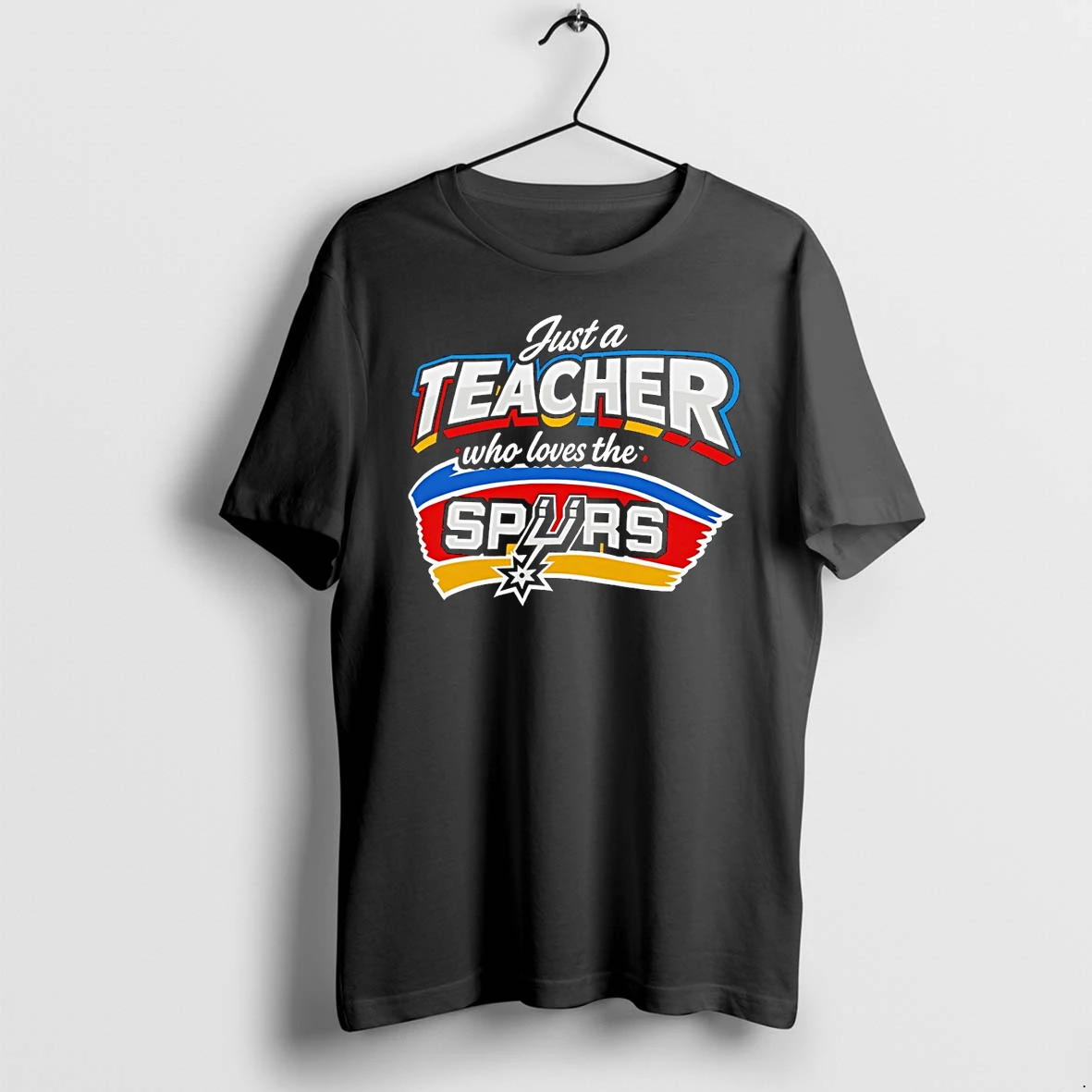Classic Just A Teacher Who Loves The Spurs San Antonio Spurs Basketball 2026 Shirts Sweater Hoodie