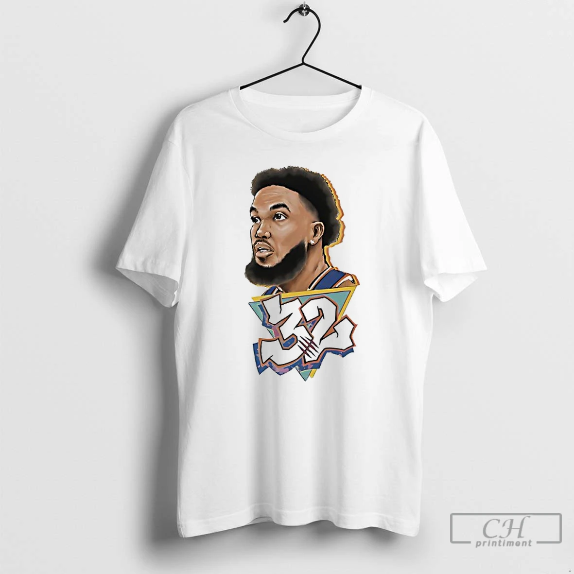 Classic Kat32 Karl Anthony Towns New York Knicks Art Graphic T Shirts Sweater Hoodie