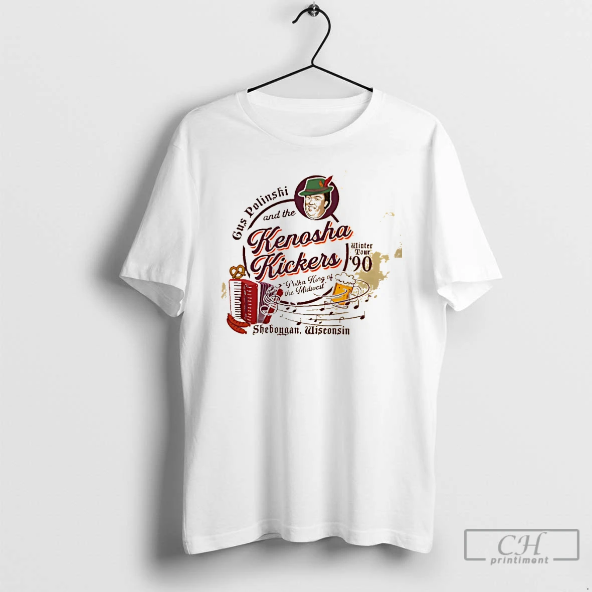 Classic Kenosha Kickers The Polka King Of The Midwest Graphic T Shirts Sweater Hoodie