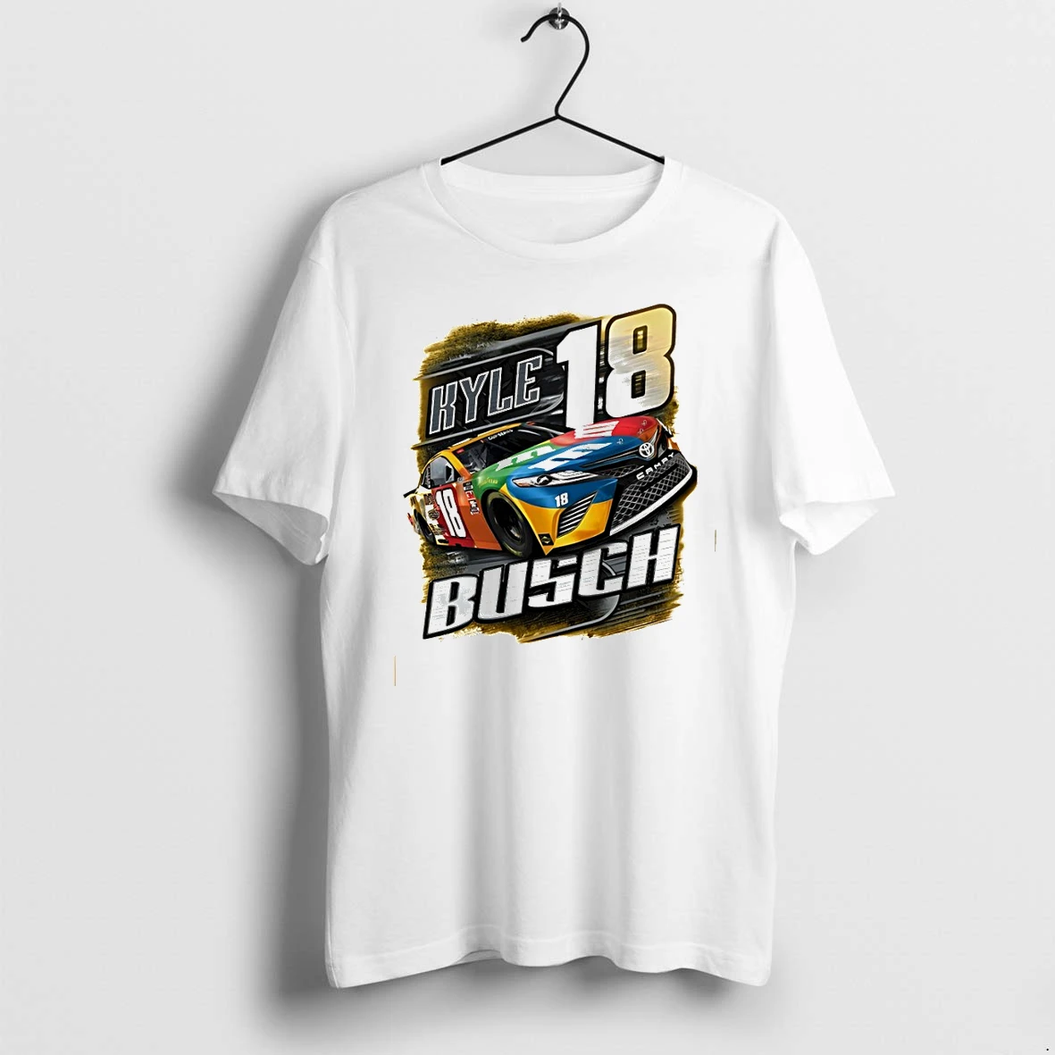 Classic Kyle Busch 18 Nascar Racing Graphic Vintage Toyota Camry Race Car Shirts Sweater Hoodie