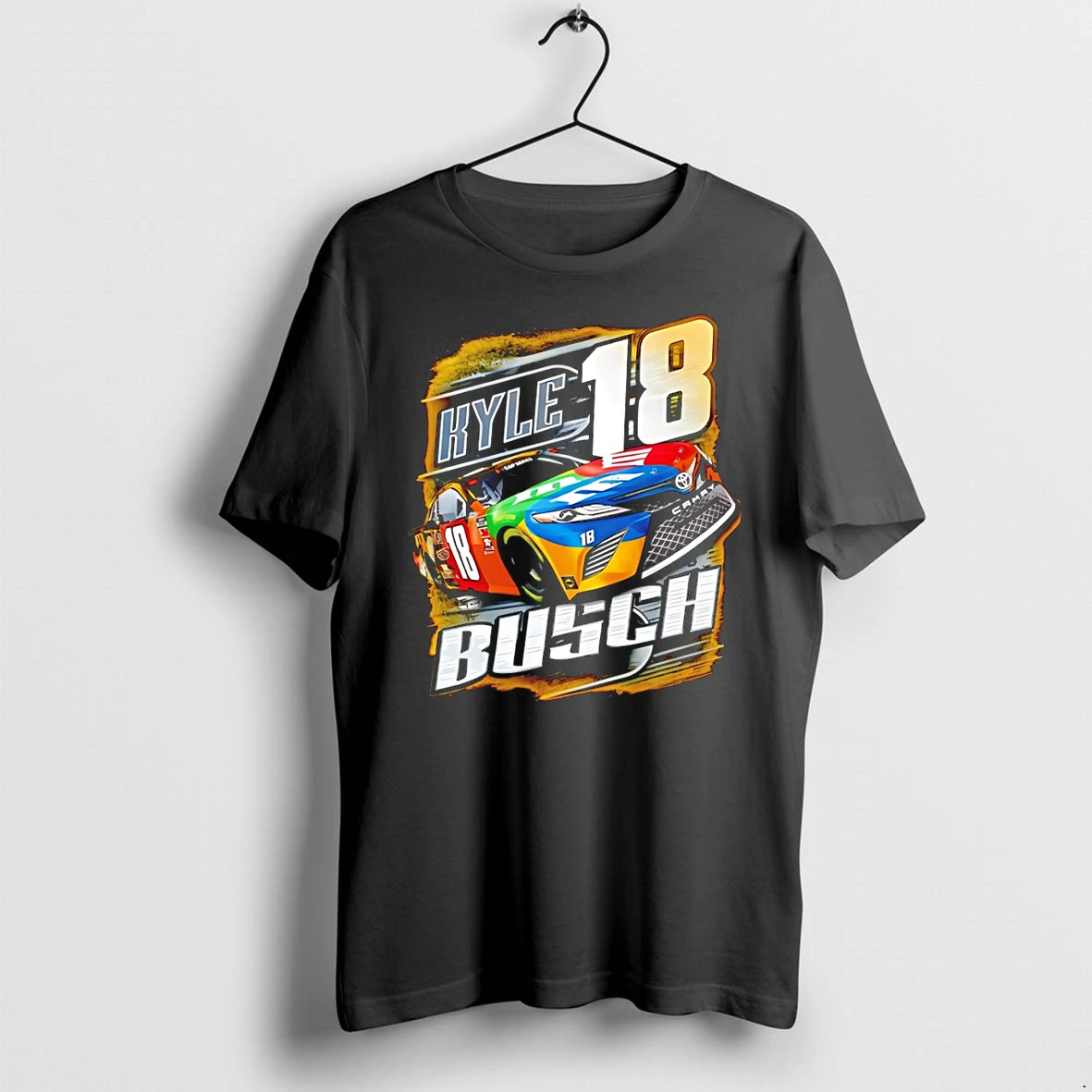 Classic Kyle Busch 18 Nascar Racing Toyota Camry Race Car Shirts Sweater Hoodie