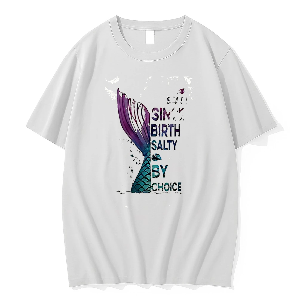 Classic Mermaid Sassy Since Birth Salty By Choice Shirts Sweater Hoodie