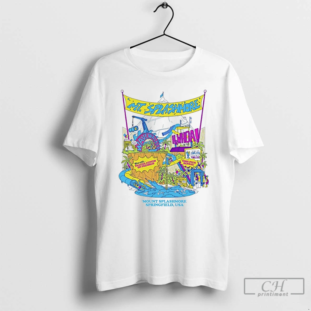 Classic Mount Splashmore Mount Splashmore Springfield Usa T Shirts Sweater Hoodie