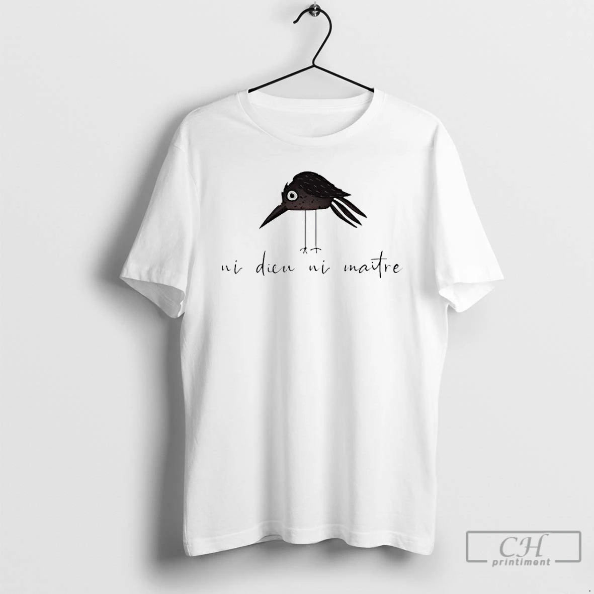 Classic Ni Dieu Ni Maitre Anti Authoritarian Bird T Shirts Sweater Hoodie