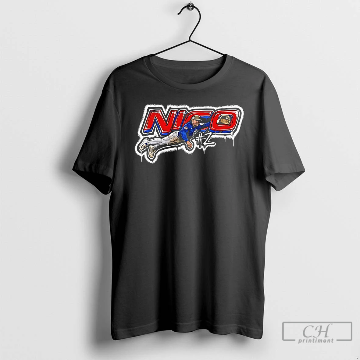 Classic Nico Hoerner 2 Chicago Cubs Baseball Mlb 2026 Graffiti T Shirts Sweater Hoodie