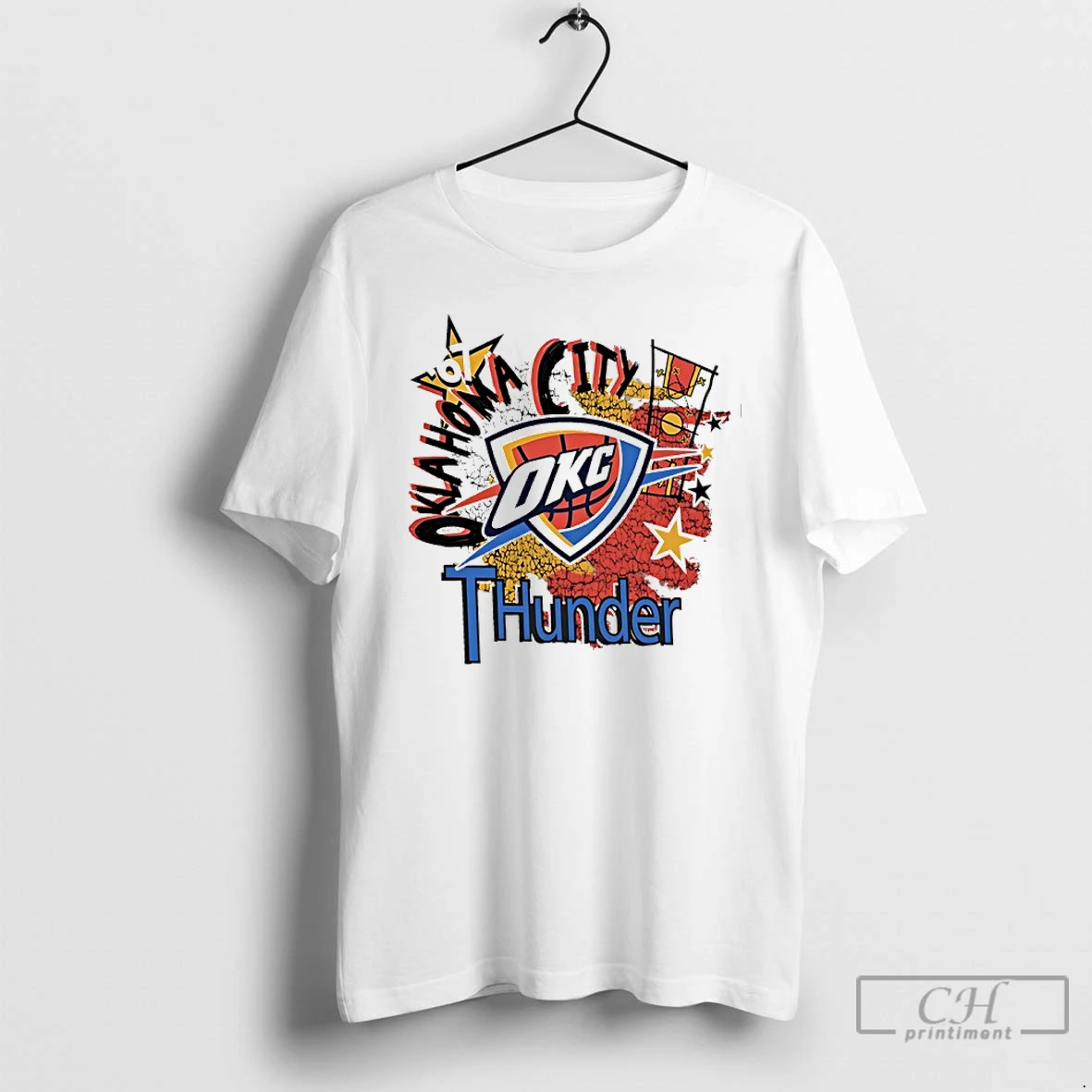 Classic Oklahoma City Thunder Basketball 67 Hardwood Classics T Shirts Sweater Hoodie