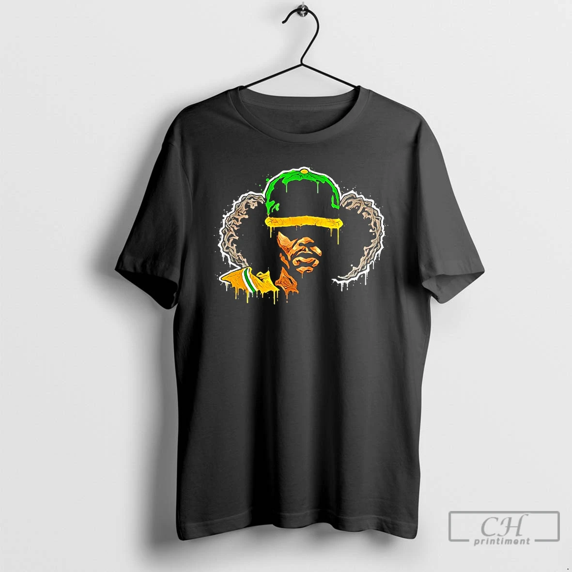 Classic Rastafarian Jamaica Character Portrait Art T Shirts Sweater Hoodie