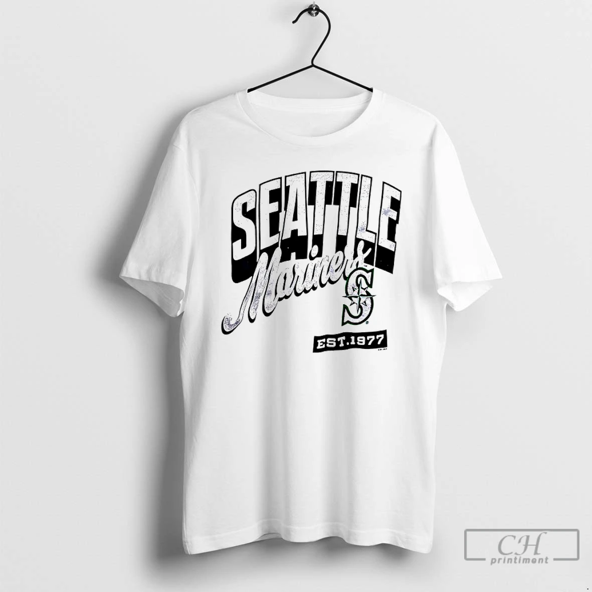 Classic Seattle Mariners Est 1977 Logo T Shirts Sweater Hoodie