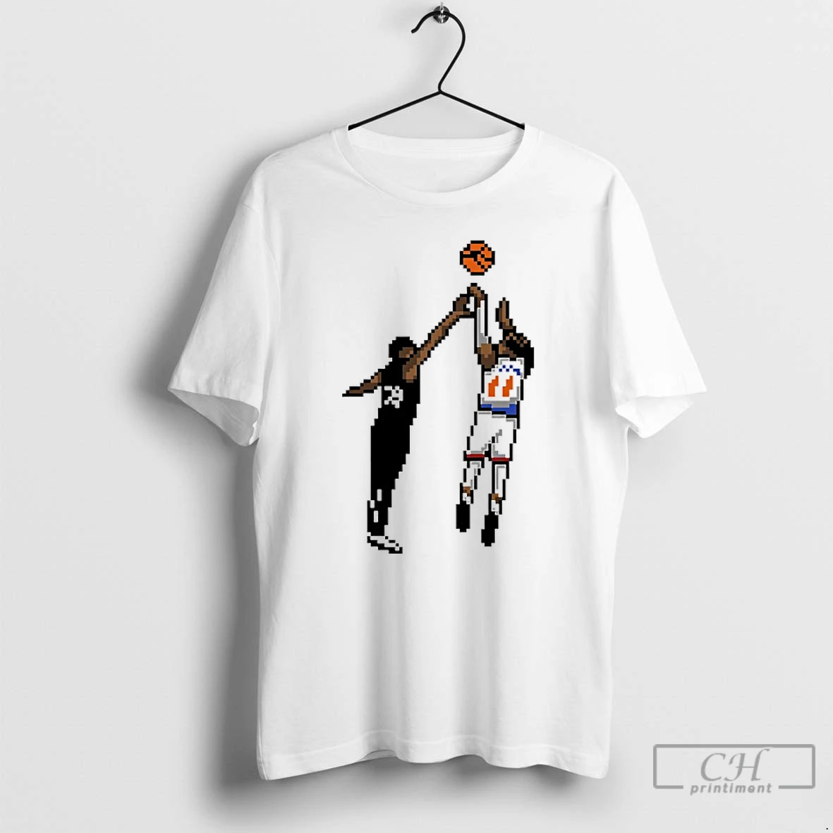Classic The Burner 8bit Jalen Brunson New York Knicks T Shirts Sweater Hoodie
