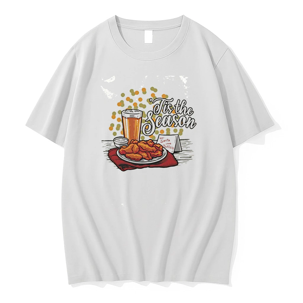 Classic Tis The Season For Santa Love Buffalo Shirts Sweater Hoodie