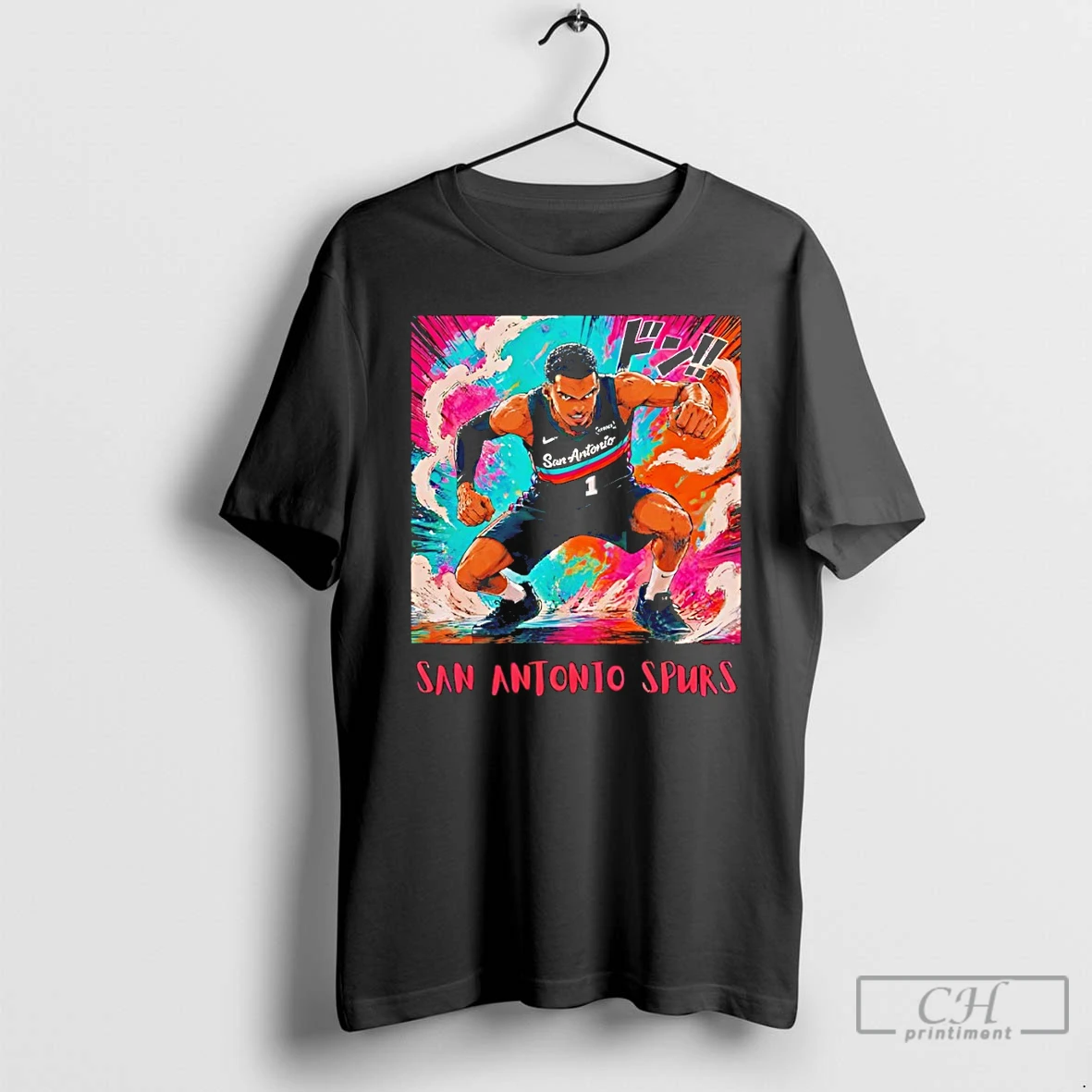 Classic Victor Wembanyama San Antonio Spurs Basketball Anime T Shirts Sweater Hoodie