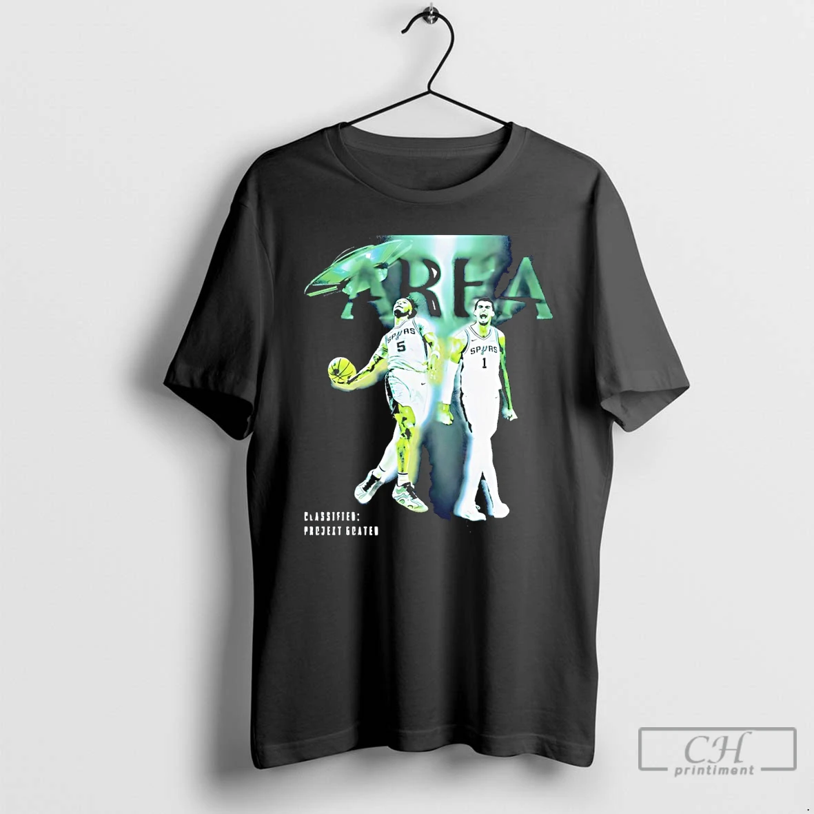 Classic Victor Wembanyama And Stephon Castle Of The San Antonio Spurs Ufo T Shirts Sweater Hoodie