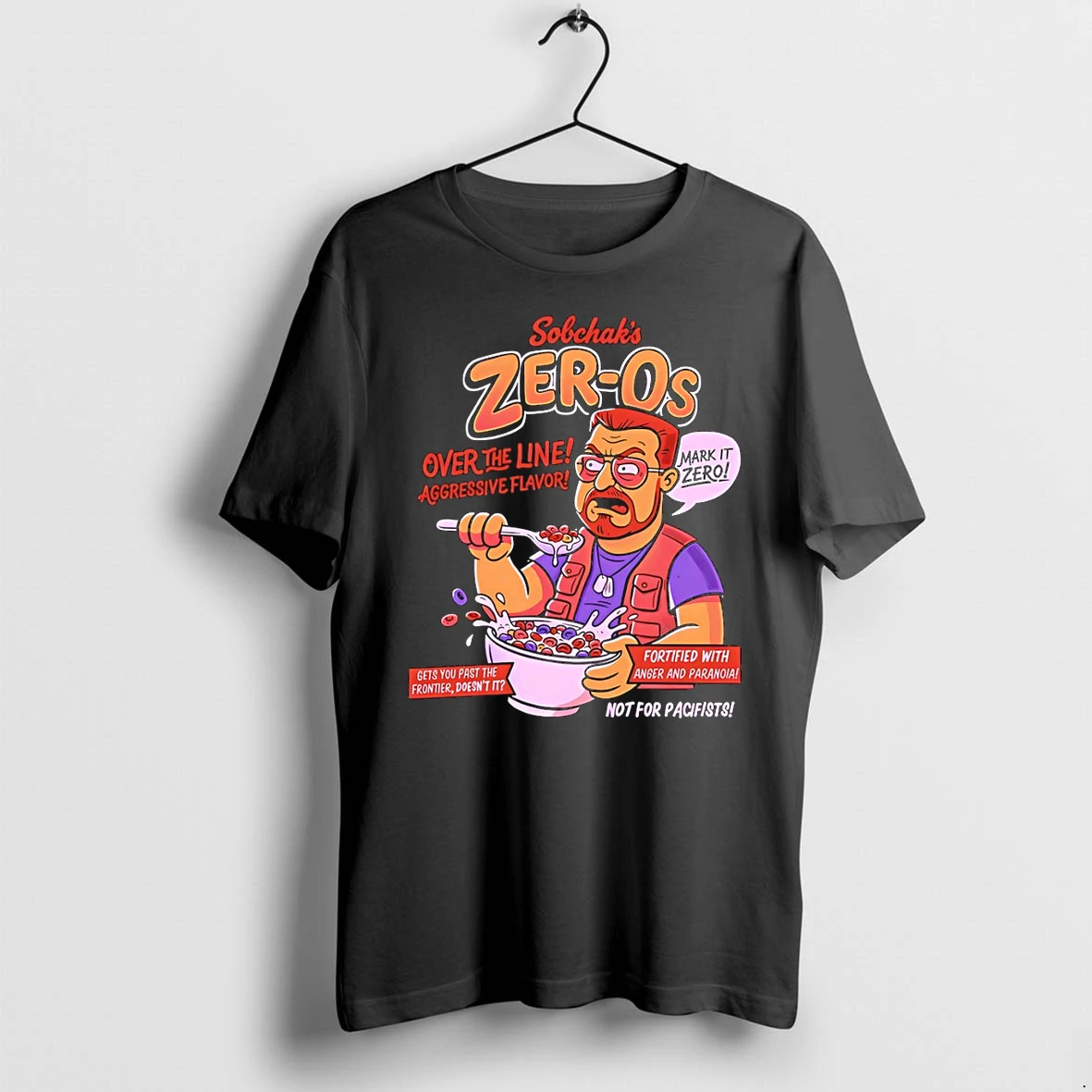 Classic Walter Sobchak From The Big Lebowski Sobchaks Zeros Over The Line Aggressive Flavor Shirts Sweater Hoodie
