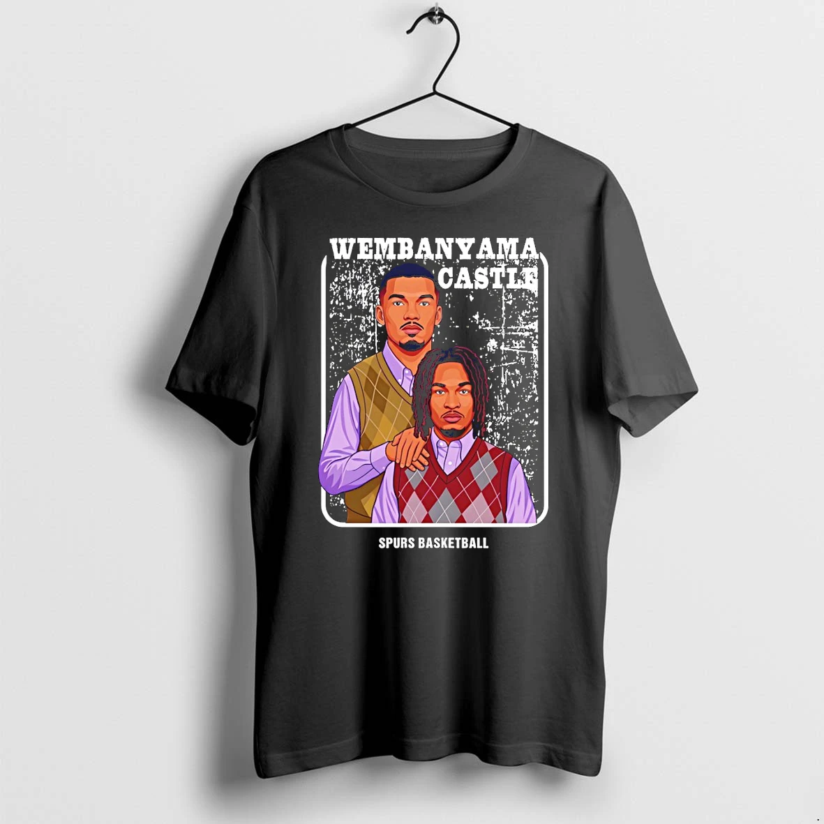 Classic Wembanyama And Castle Step Brothers San Antonio Spurs Basketball Vintage Nba 2026 Shirts Sweater Hoodie