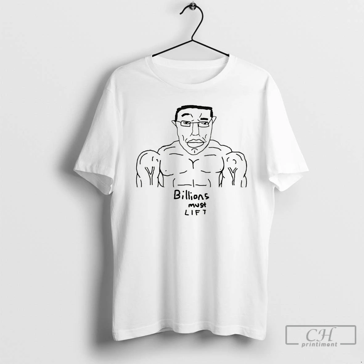 Classic Wojak Chudjak Chud Buff Billions Must Lift Gym Workout T Shirts Sweater Hoodie