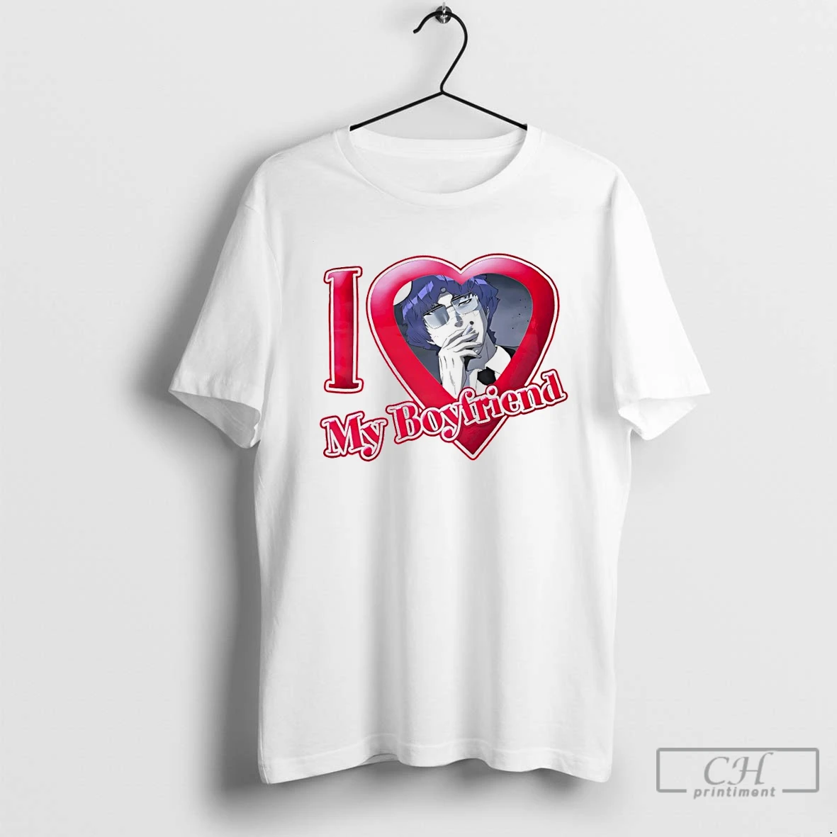 Classic Wolf Keum I Love My Boyfriend T Shirts Sweater Hoodie
