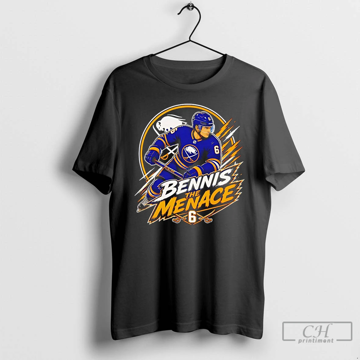 Classic Zach Benson Buffalo Sabres Hockey Bennis The Menace T Shirts Sweater Hoodie