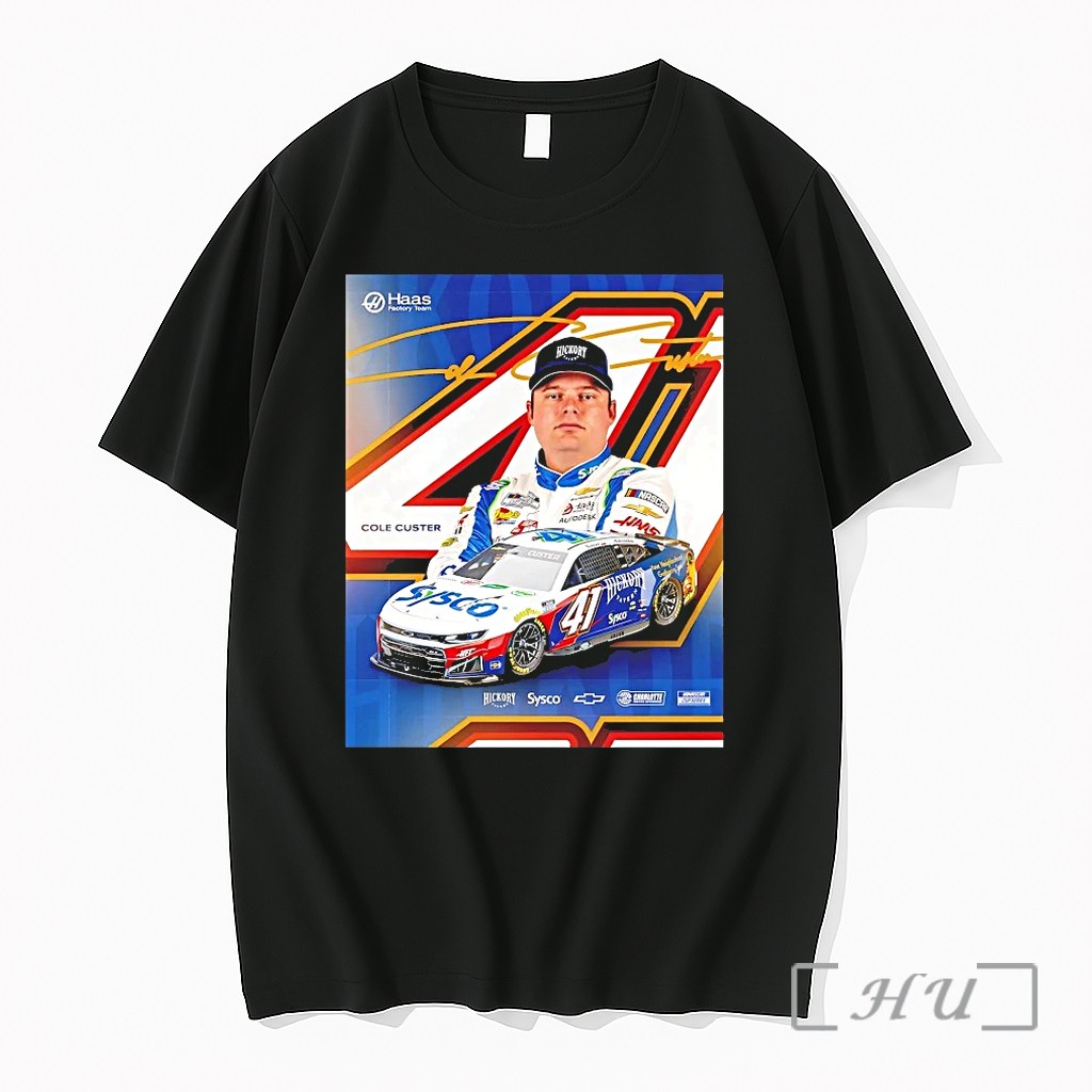 Cole Custer Haas Factory Team Hickory Tavern And Sysco Coca Cola 600 Tshirts Sweater Hoodie
